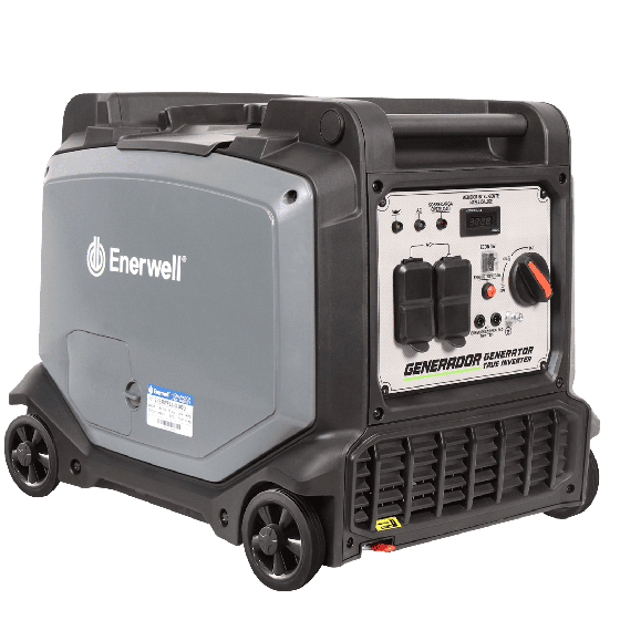 Generador portátil a gasolina (True Inverter)  3,000 W 1 x 110/120 VCA ENERWELL-G3000I