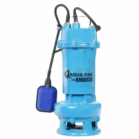 Motobomba sumergible para efluentes y lodos 1HP 1X230V AQUA PAK