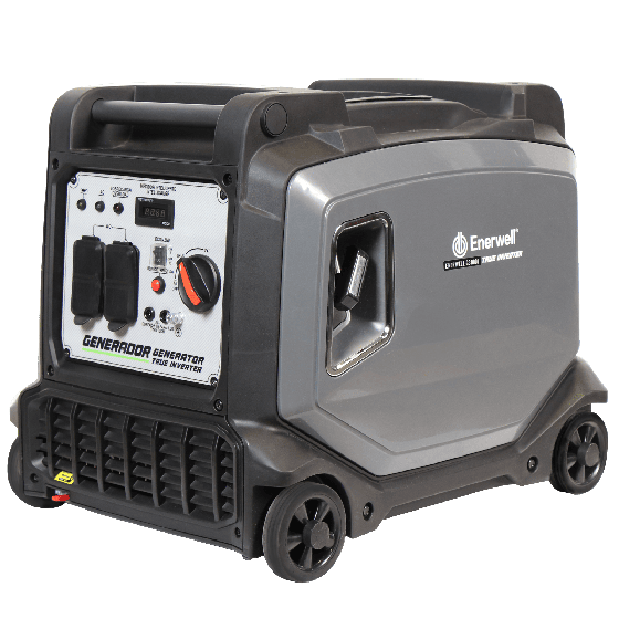 Generador portátil a gasolina (True Inverter)  3,000 W 1 x 110/120 VCA ENERWELL-G3000I