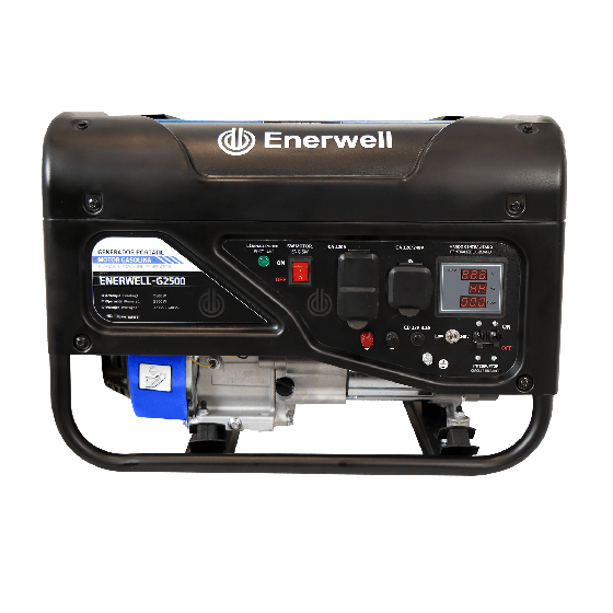 Generador portátil a gasolina 2,500 W 1 x 120/240 VCA ENERWELL-G2500