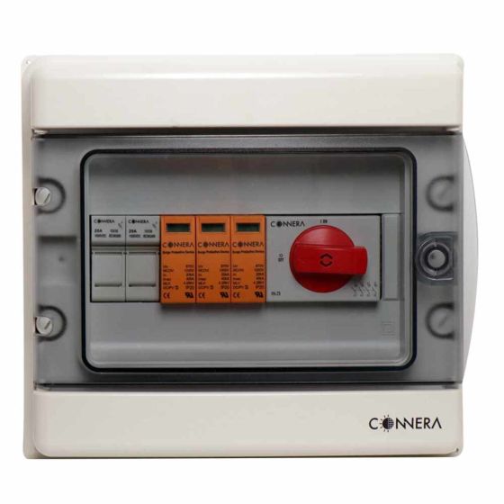 Caja de protección para corriente directa 1serie 2f 25A SP DC 15 SHIELD-SB1-25A-15