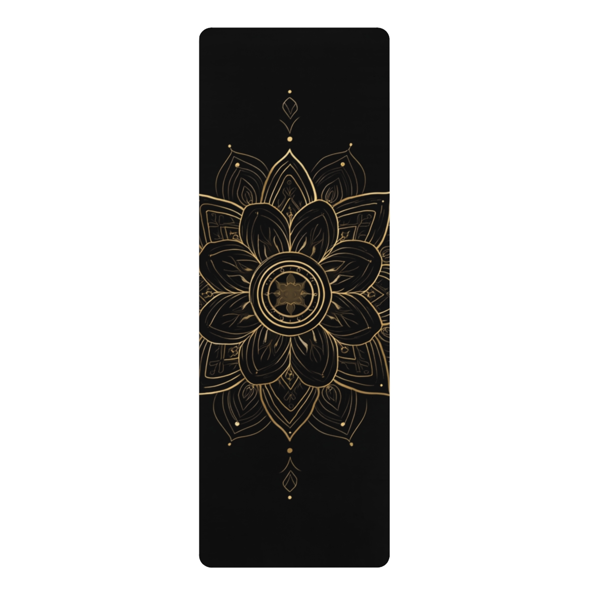 Mandala Desenli Kaymaz Yoga Matı