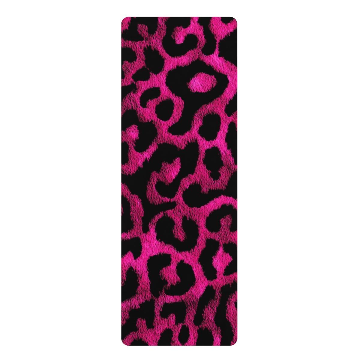 Leopar Desenli Kaymaz Yoga Matı
