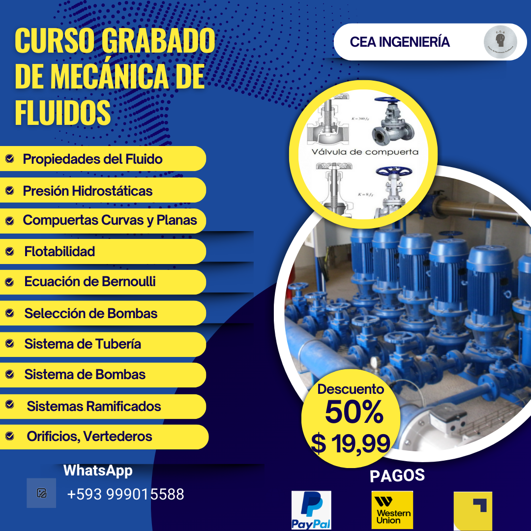 CURSO COMPLETO DE MECÁNICA DE FLUIDOS