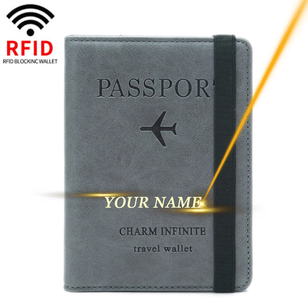 Capinha de passaporte personalizável