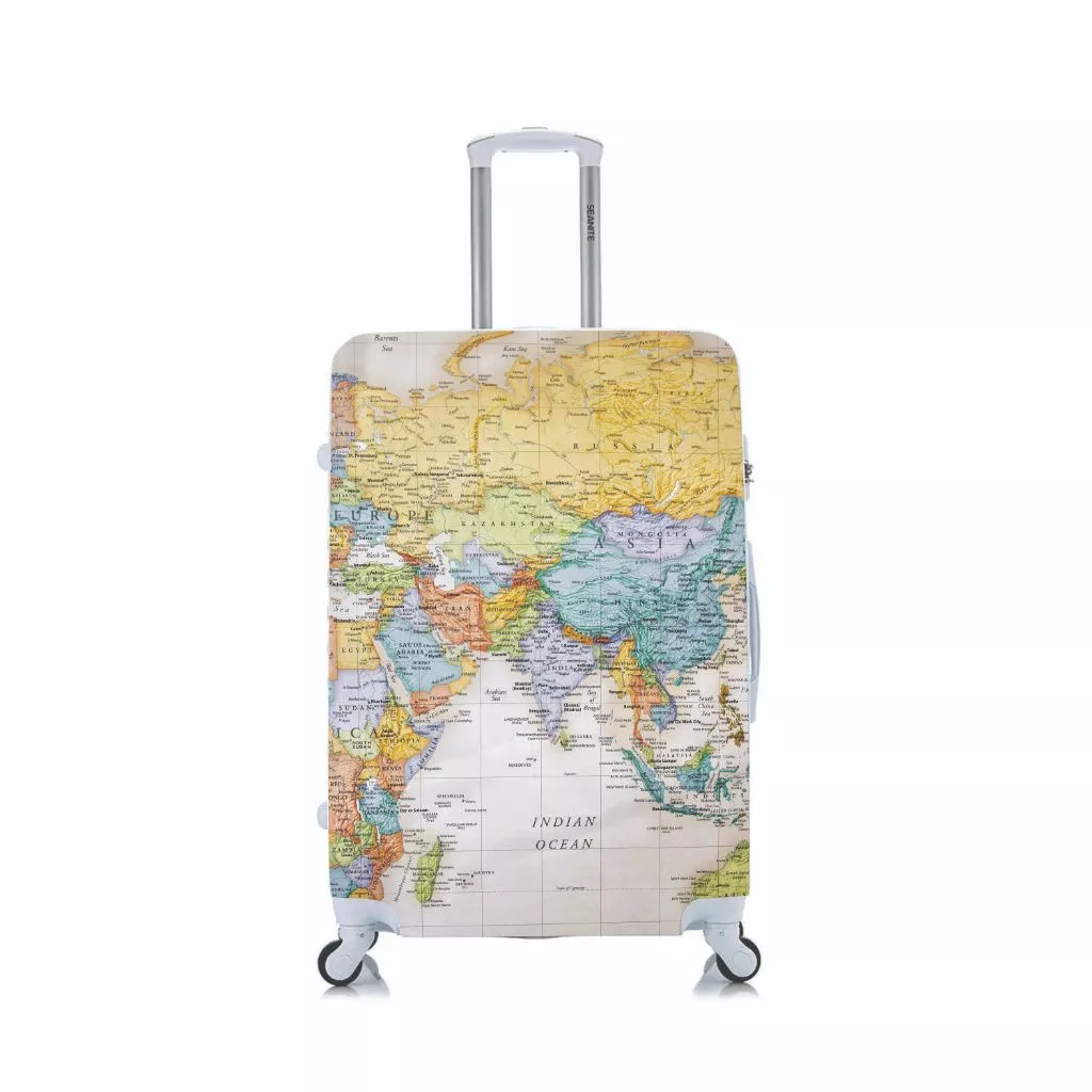 Capas Protetora Para Mala Viagem Elástica Personalizada Diversos Modelos Tema Viagens