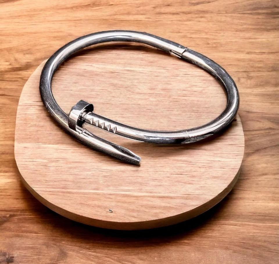 Bracelete Aço unisex.