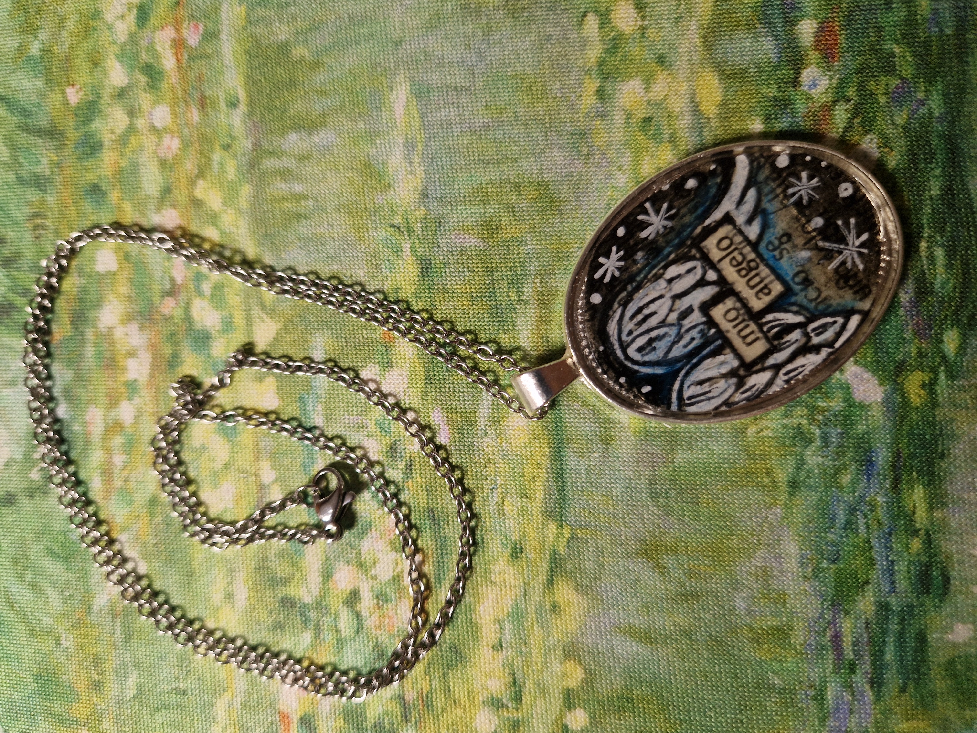 Collana: ""Mio angelo" : Venduto