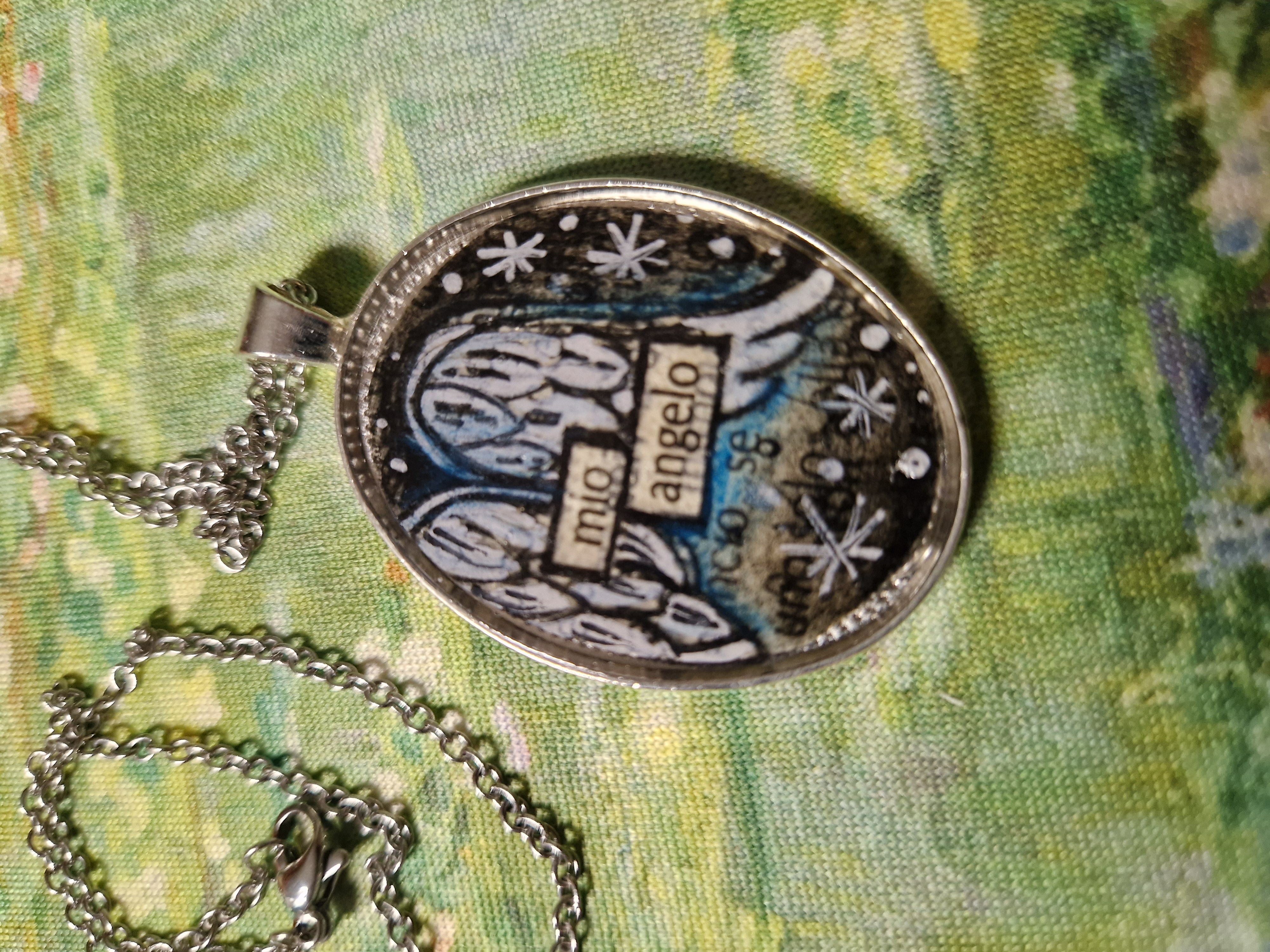 Collana: ""Mio angelo" : Venduto