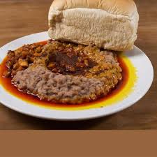 The Combo - Authentic Ewa Agoyin + Agege Bread