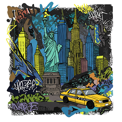 New York City Graphic T-shirt