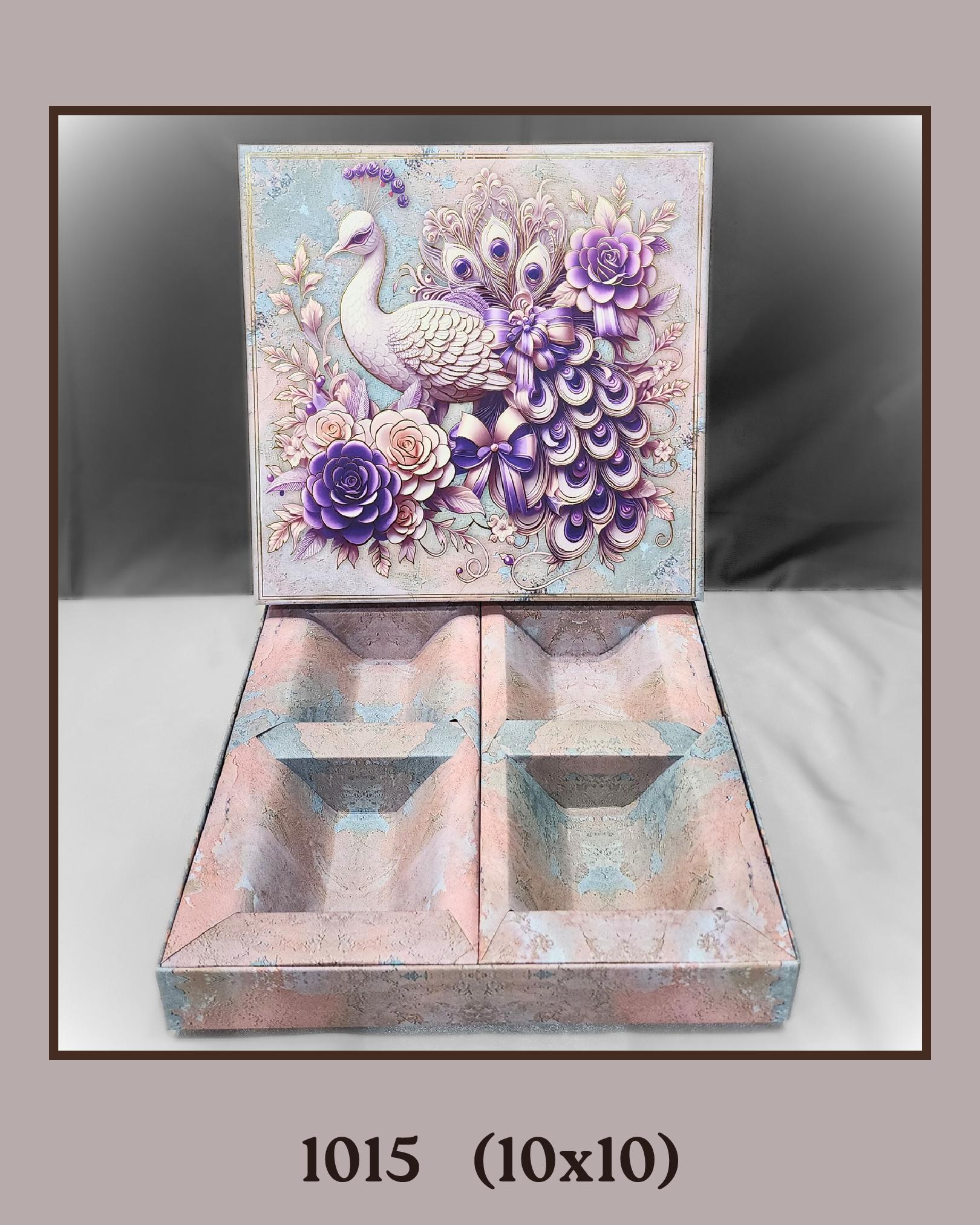 Decorative Peacock Wooden Box