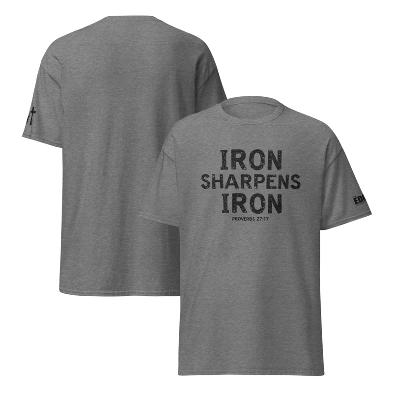 TEWC Men's Ministry "Iron Sharpens Iron" Tee