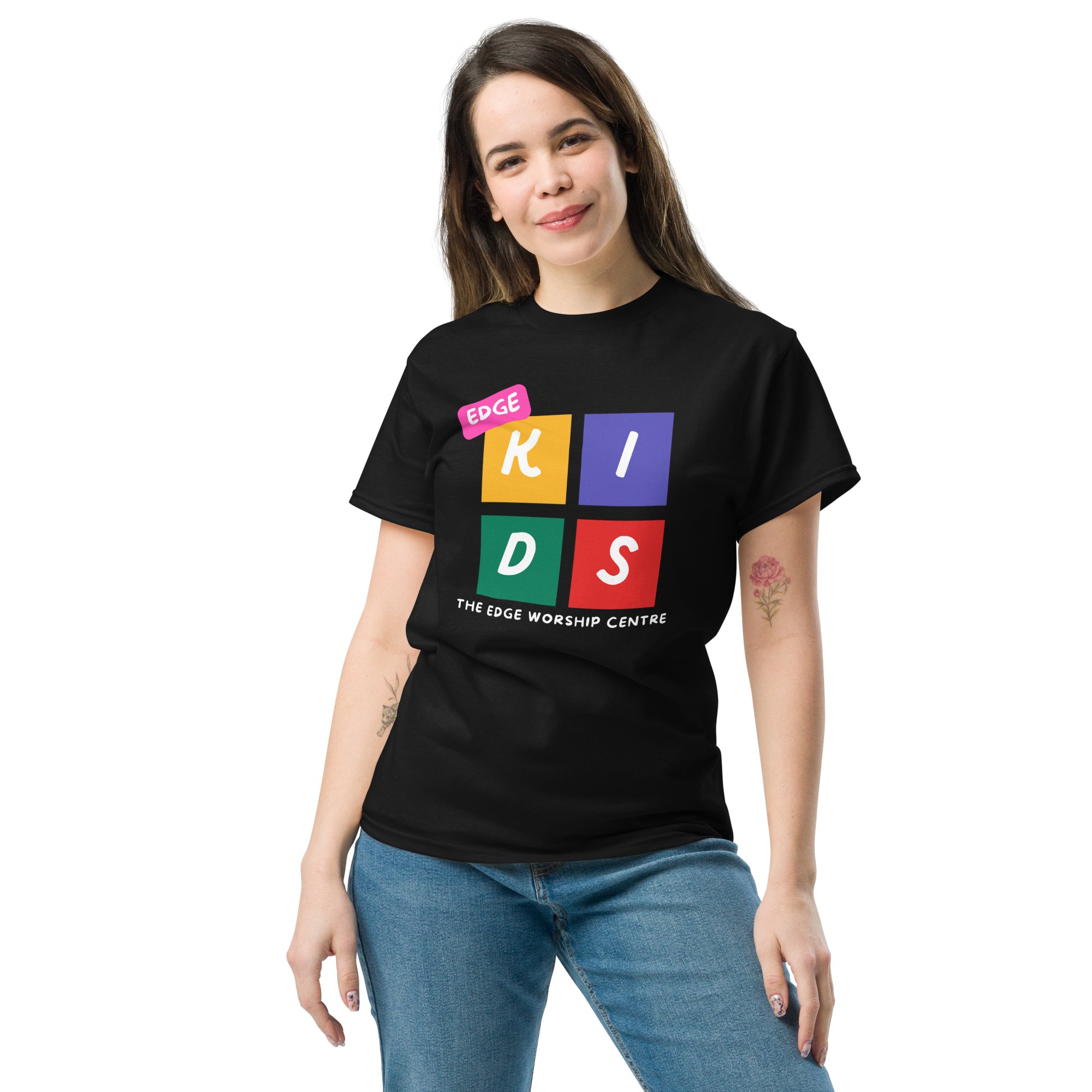 EDGE Kids Adult T-Shirt (Front Only) 