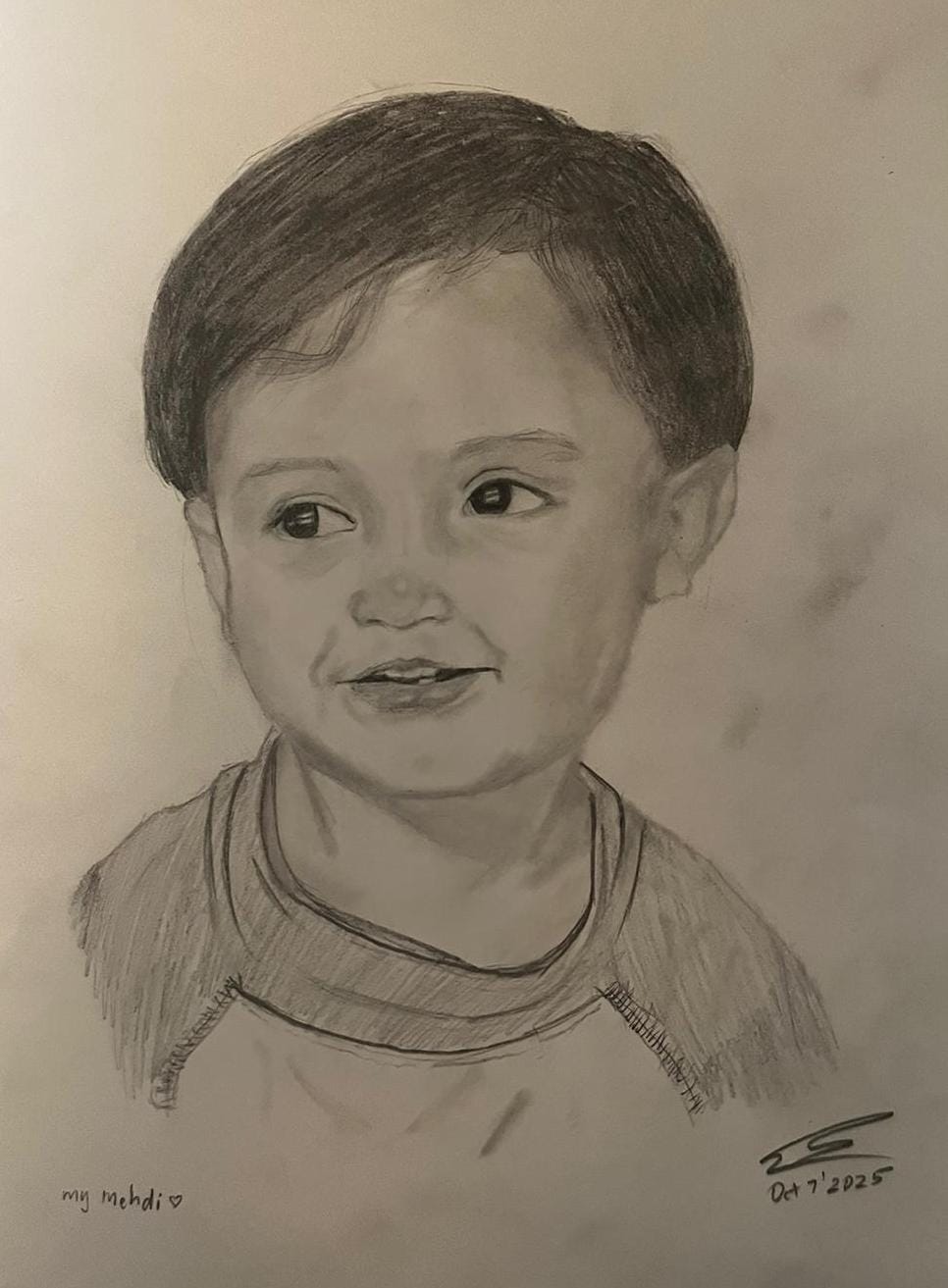 Customize a 'Portrait Sketch' – Personalized Artwork