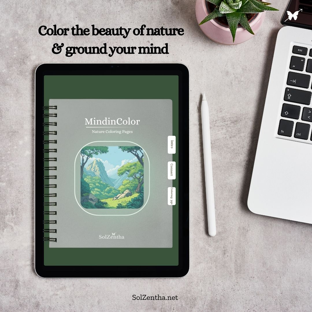 MindinColor: Nature Coloring Pages