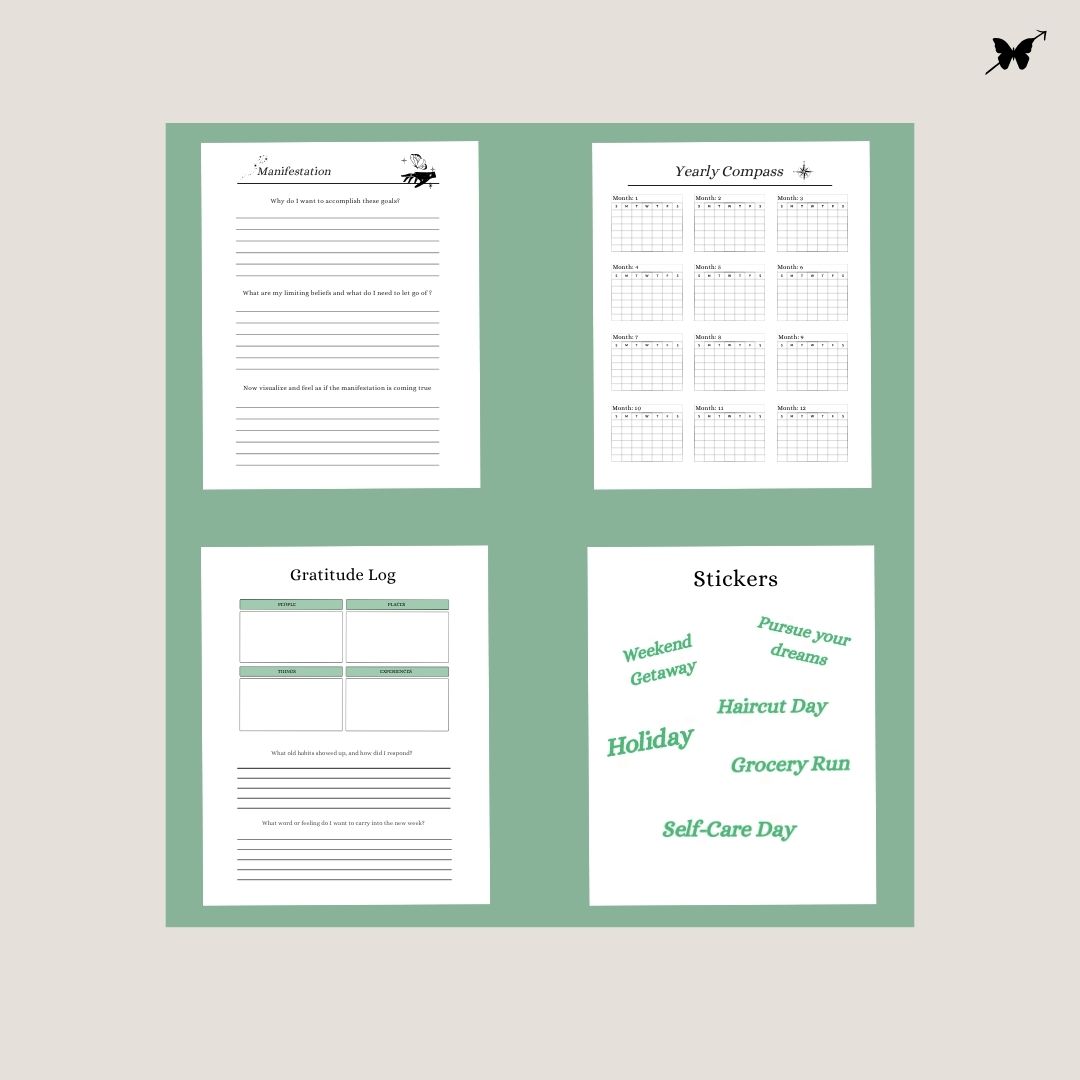 MindinVision: Weekly & Monthly Planner