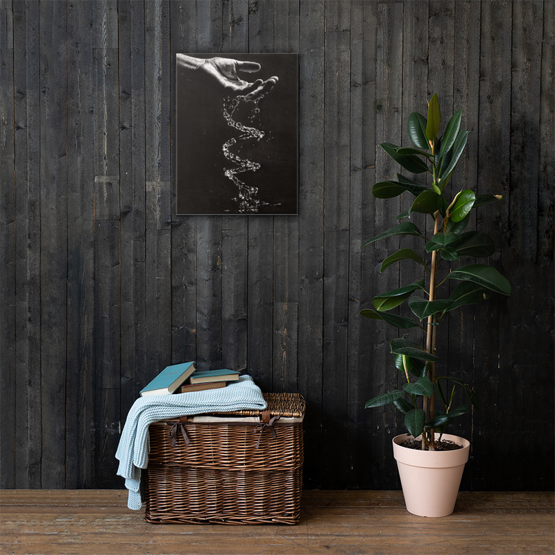 Canvas print - "Poseidon And Charybdis" - size varies