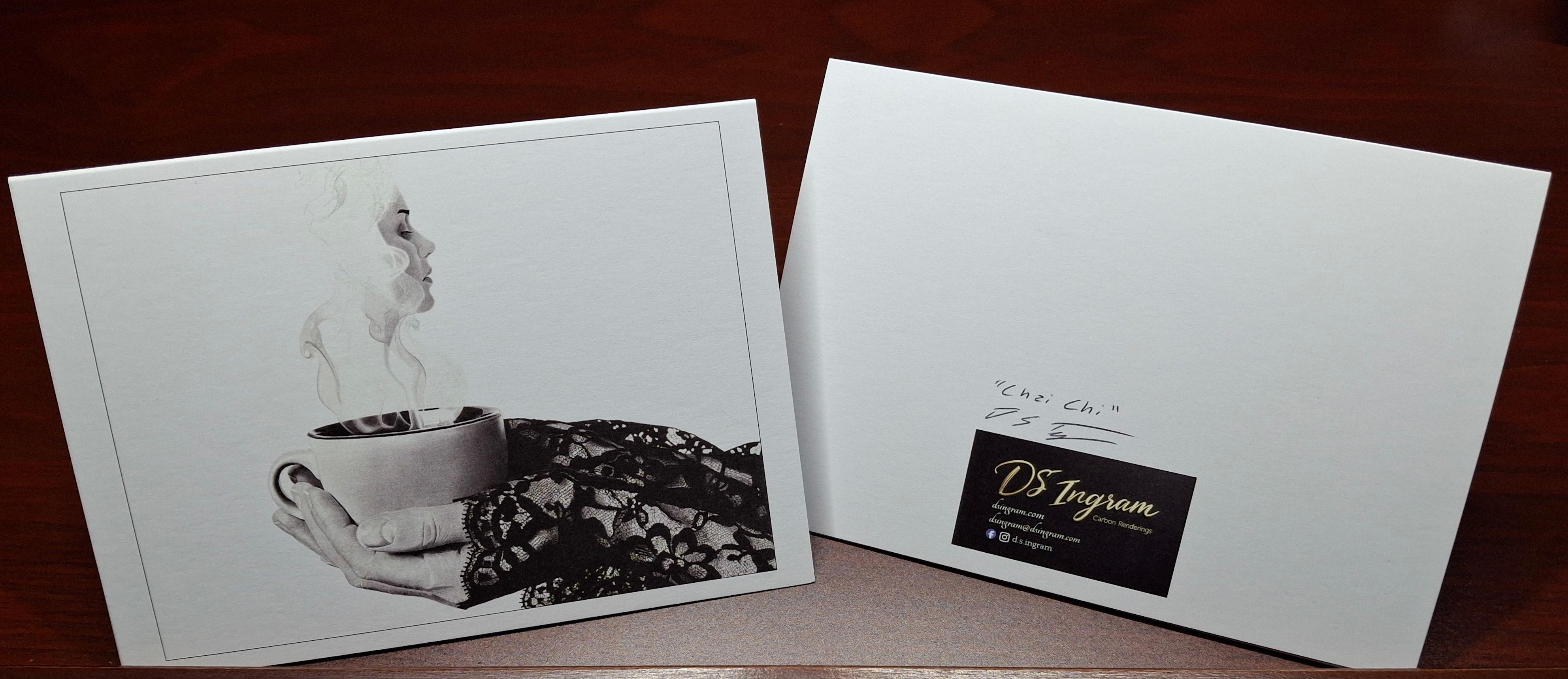 Hand-Signed Greeting Cards - Set Of 20 - "Chai Chi"