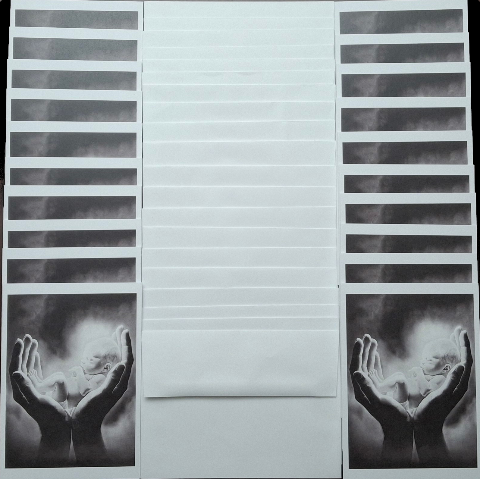 Hand-Signed Greeting Cards - Set Of 20 - "Cradle Of Life"