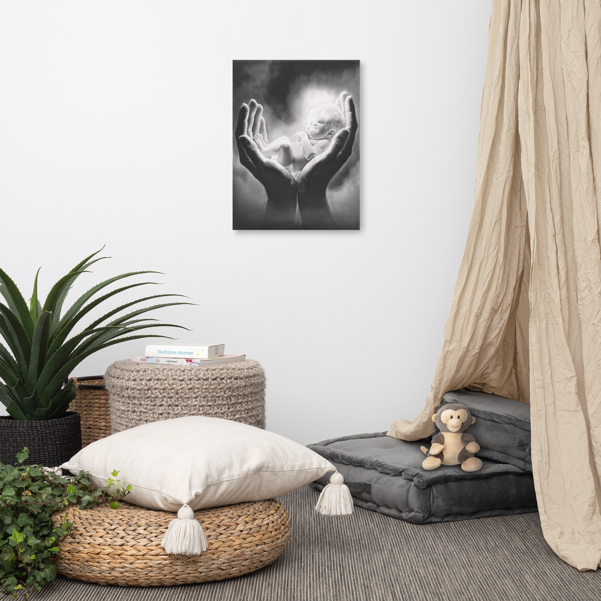 Canvas Print - "Cradle Of Life" - sizes vary