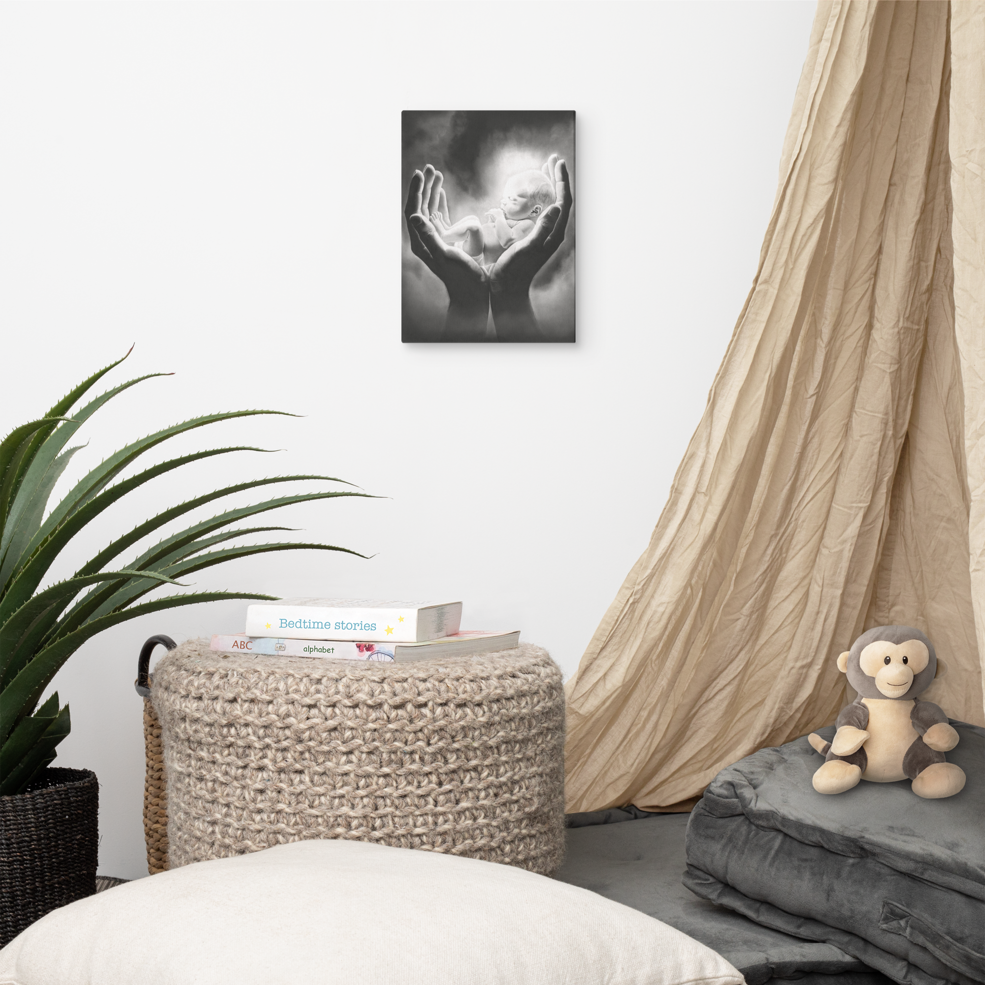 Canvas Print - "Cradle Of Life" - sizes vary