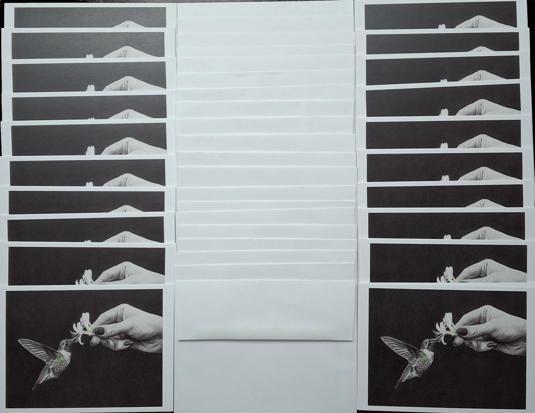 Hand-Signed Greeting Cards - Set Of 20 - "A Moment's Grace"