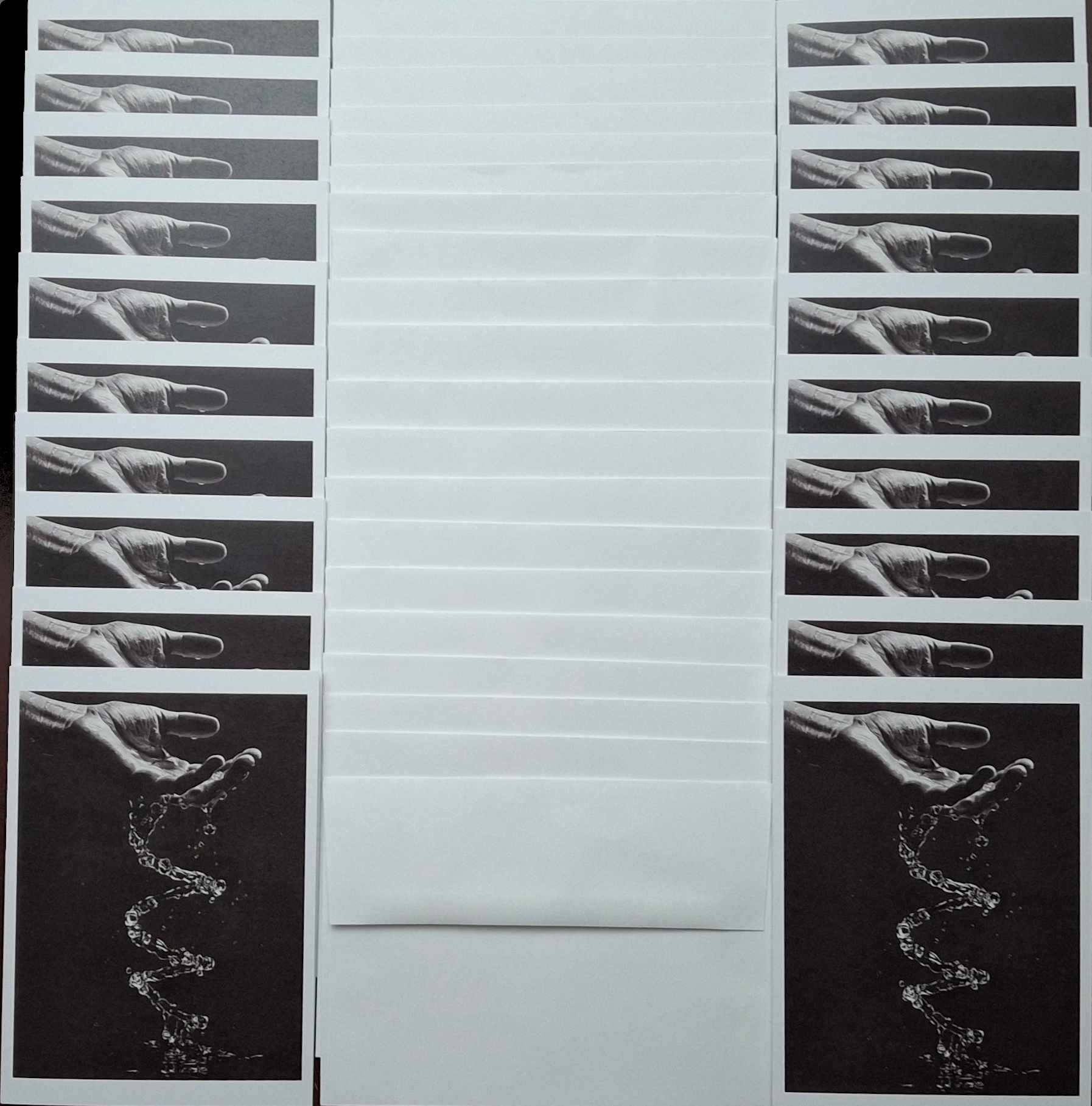 Hand-Signed Greeting Cards - Set Of 20 - "Poseidon And Charybdis"