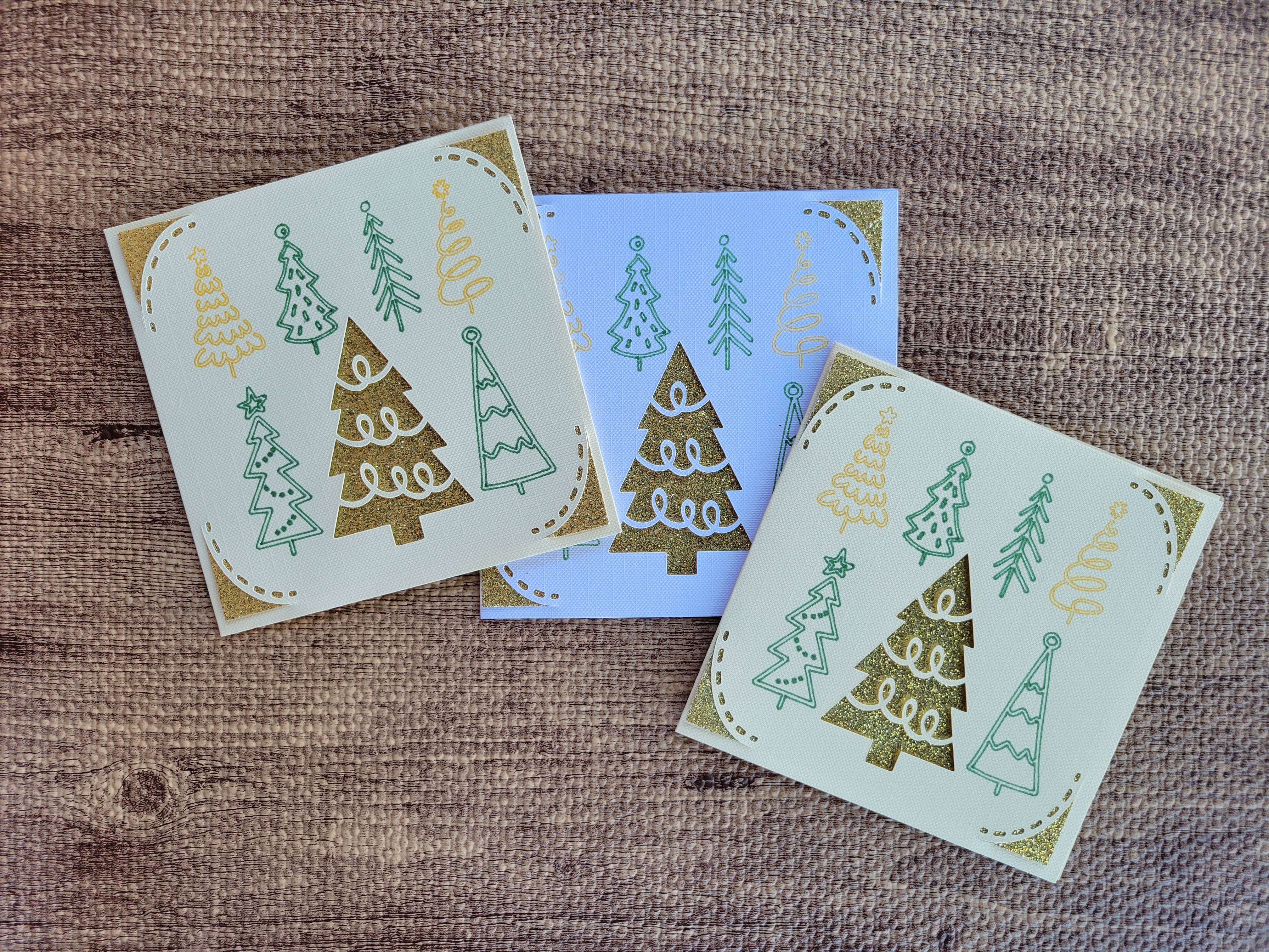 Christmas Tree Card Bundle