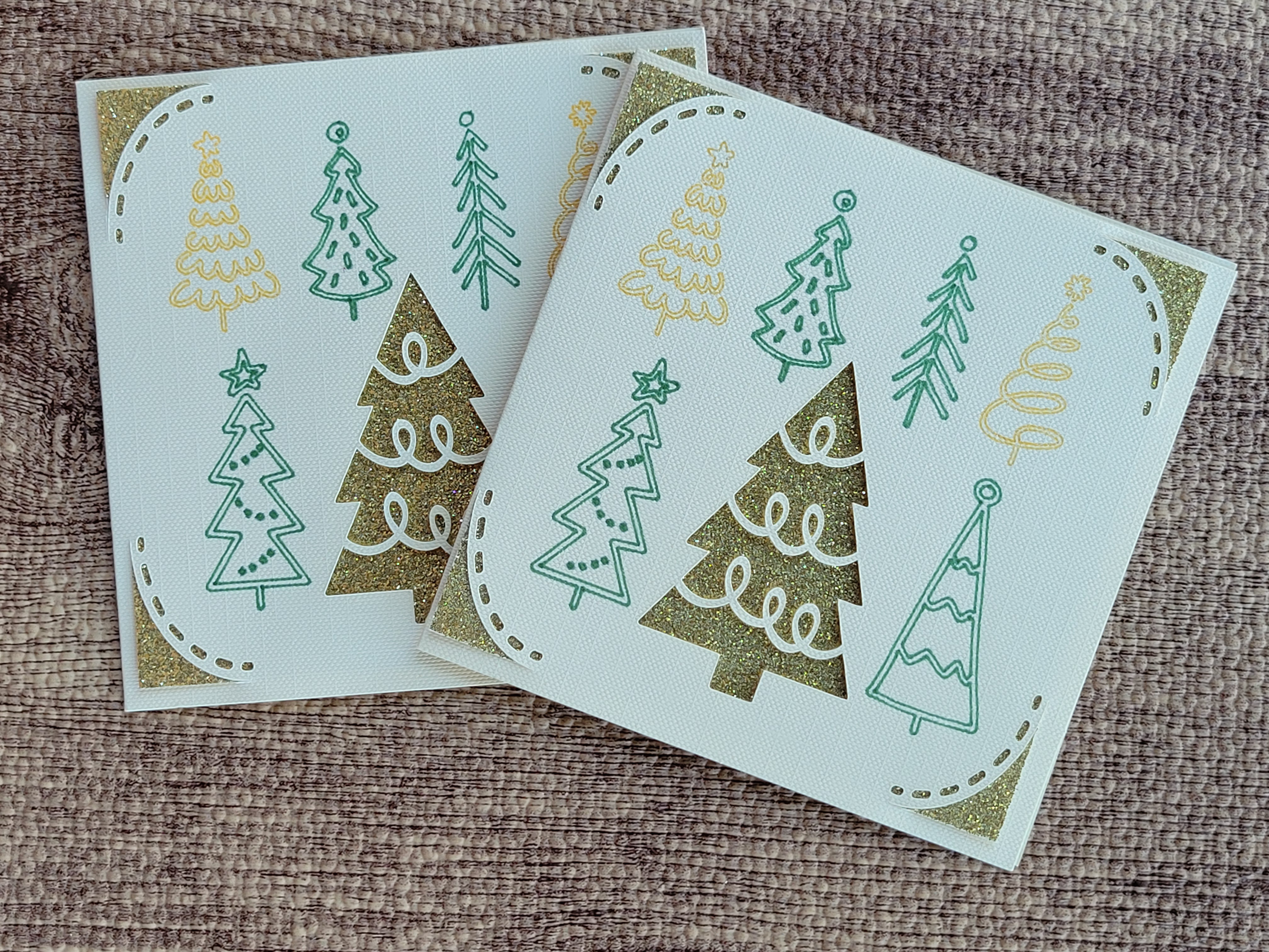 Christmas Tree Card Bundle