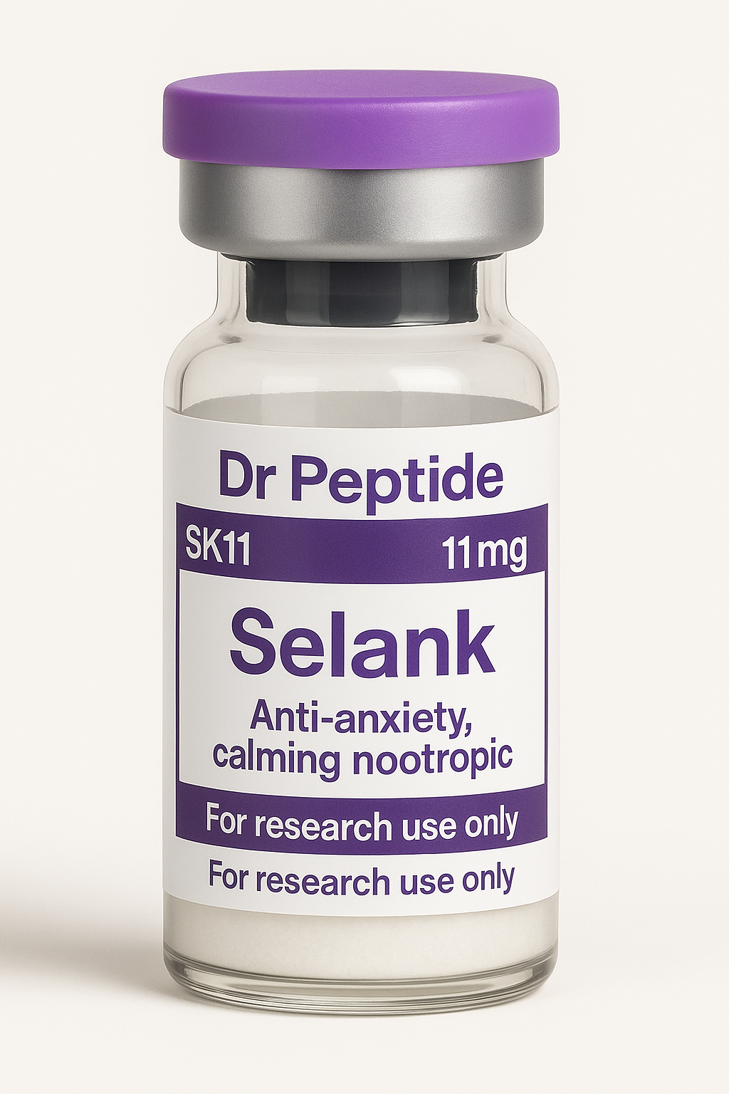Selank 11mg vial