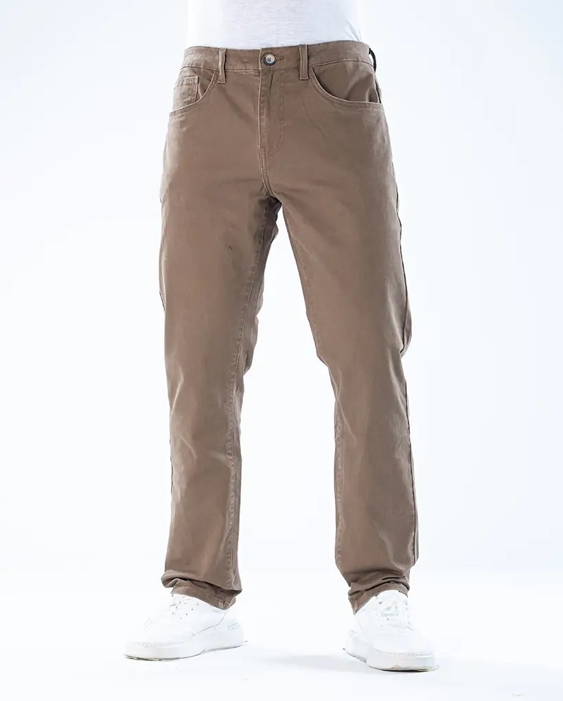 Men's Brown Casual Pants