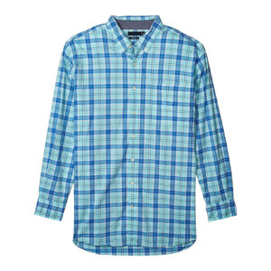 Men's Blue Checked Shirt