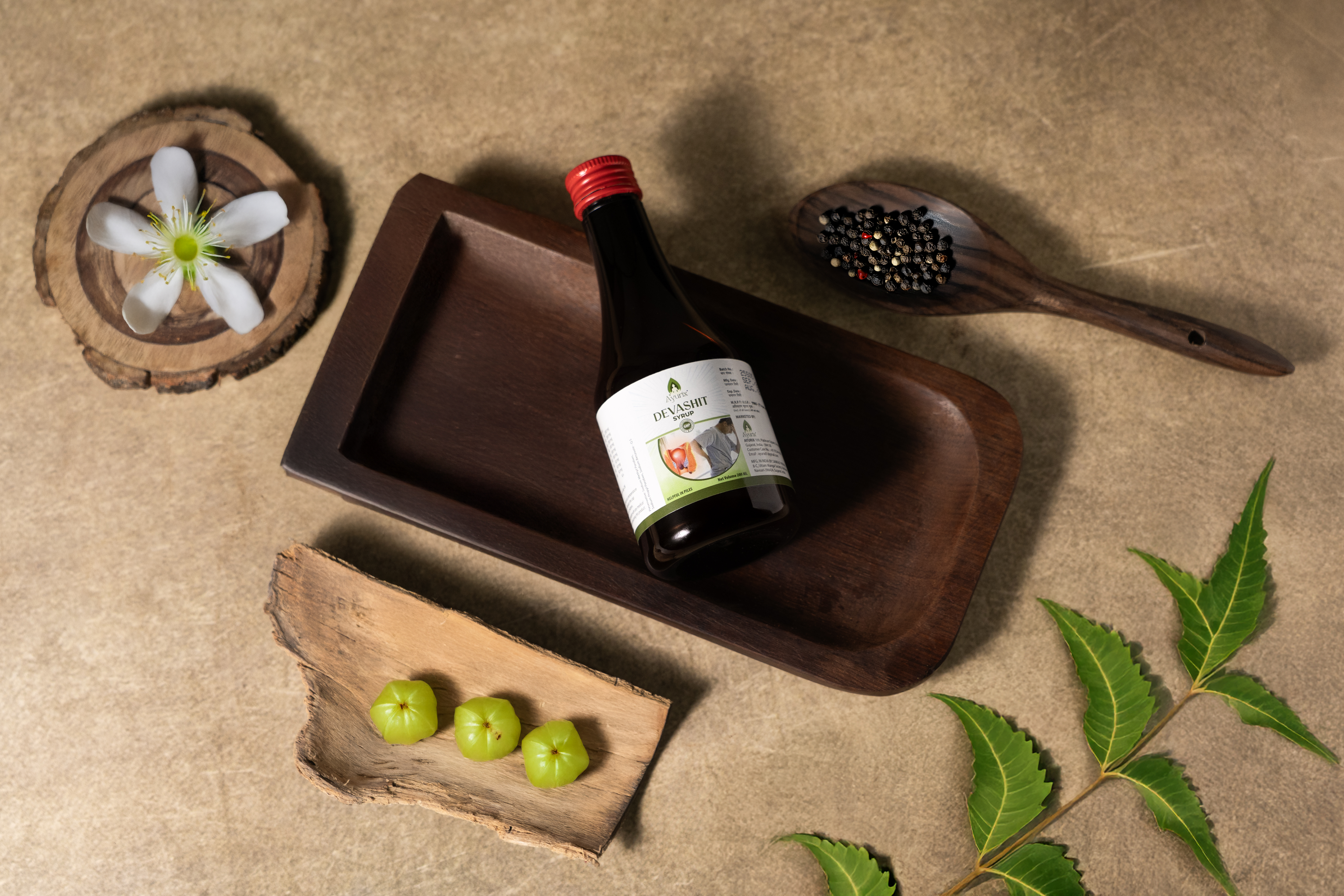DEVASHIT SYRUP Ayurvedic Piles, Fissure & Hemorrhoid Care