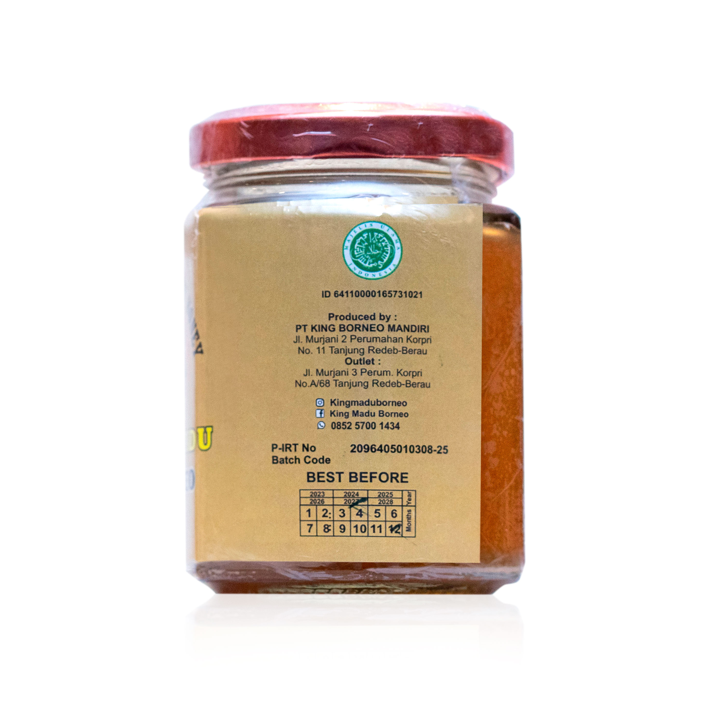 Yellow Forest Honey jar hexa Goni 200g