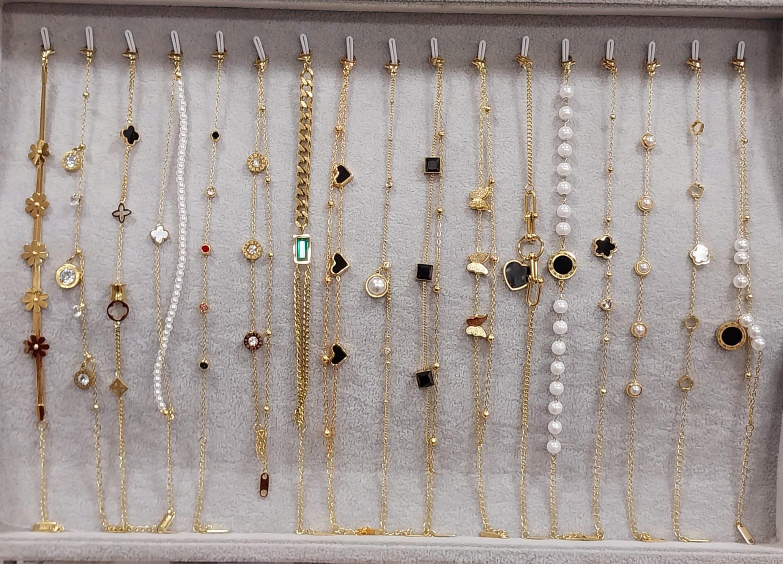 Elegant Gold-Plated Bracelets