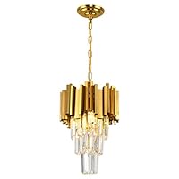 Gold Crystal Chandelier