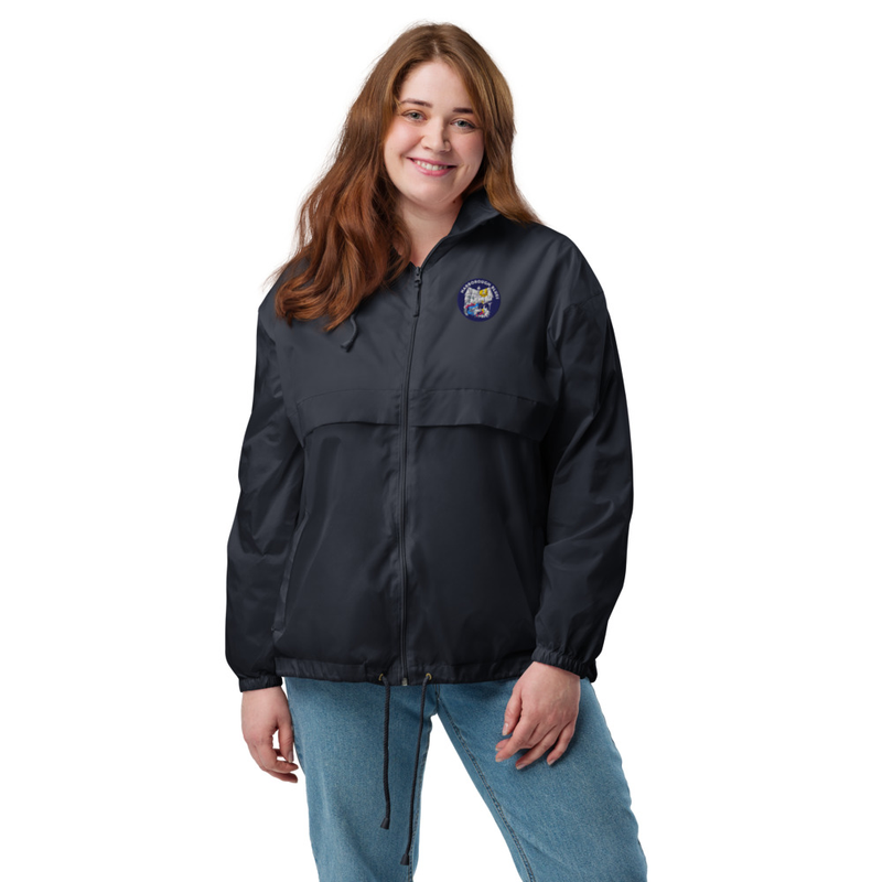 Unisex Windbreaker Embroidered