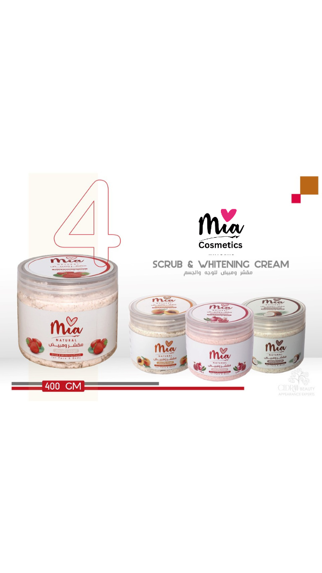 Mia Whitening Scrub Cream