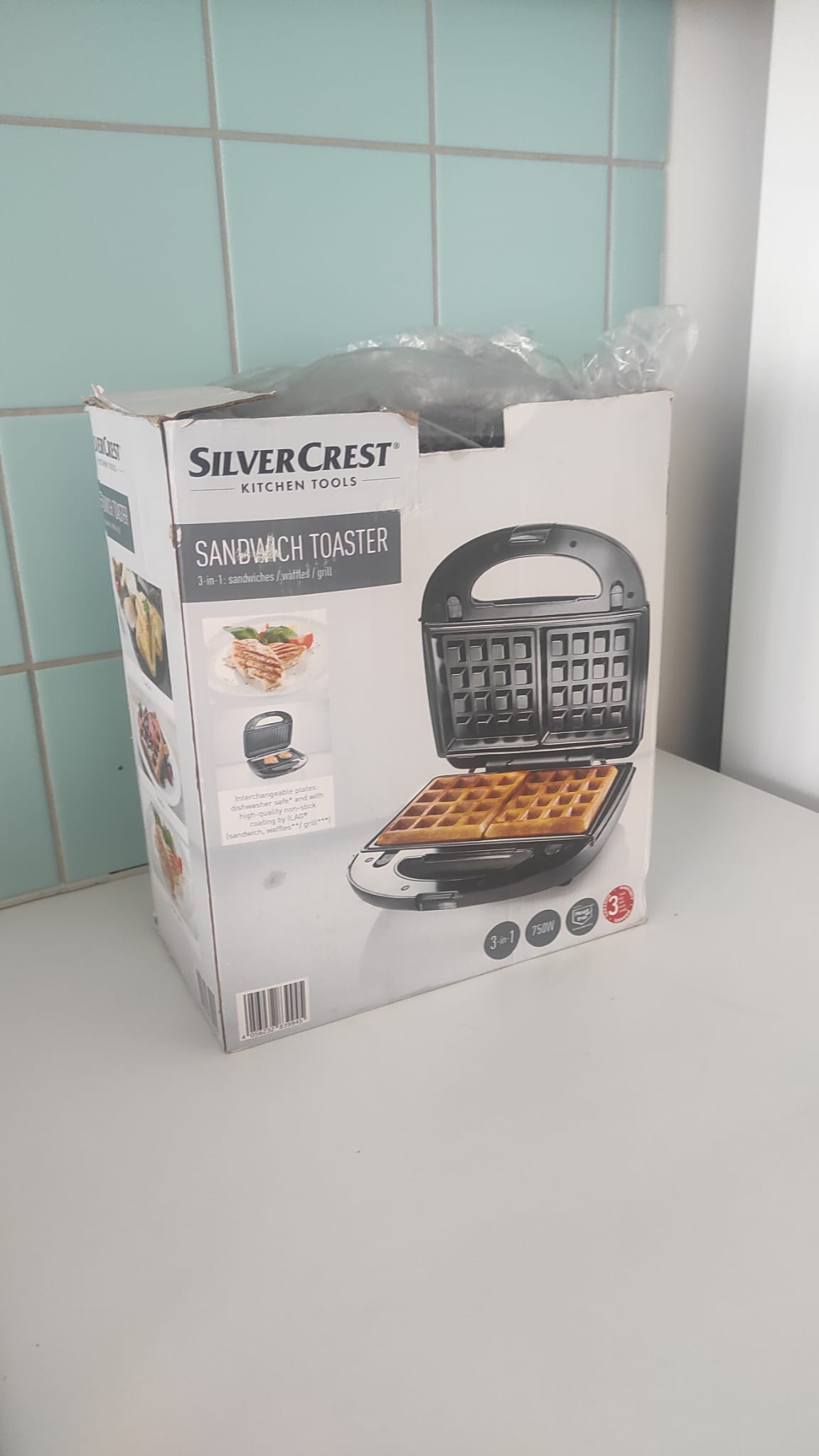SilverCrest Sandwich Toaster