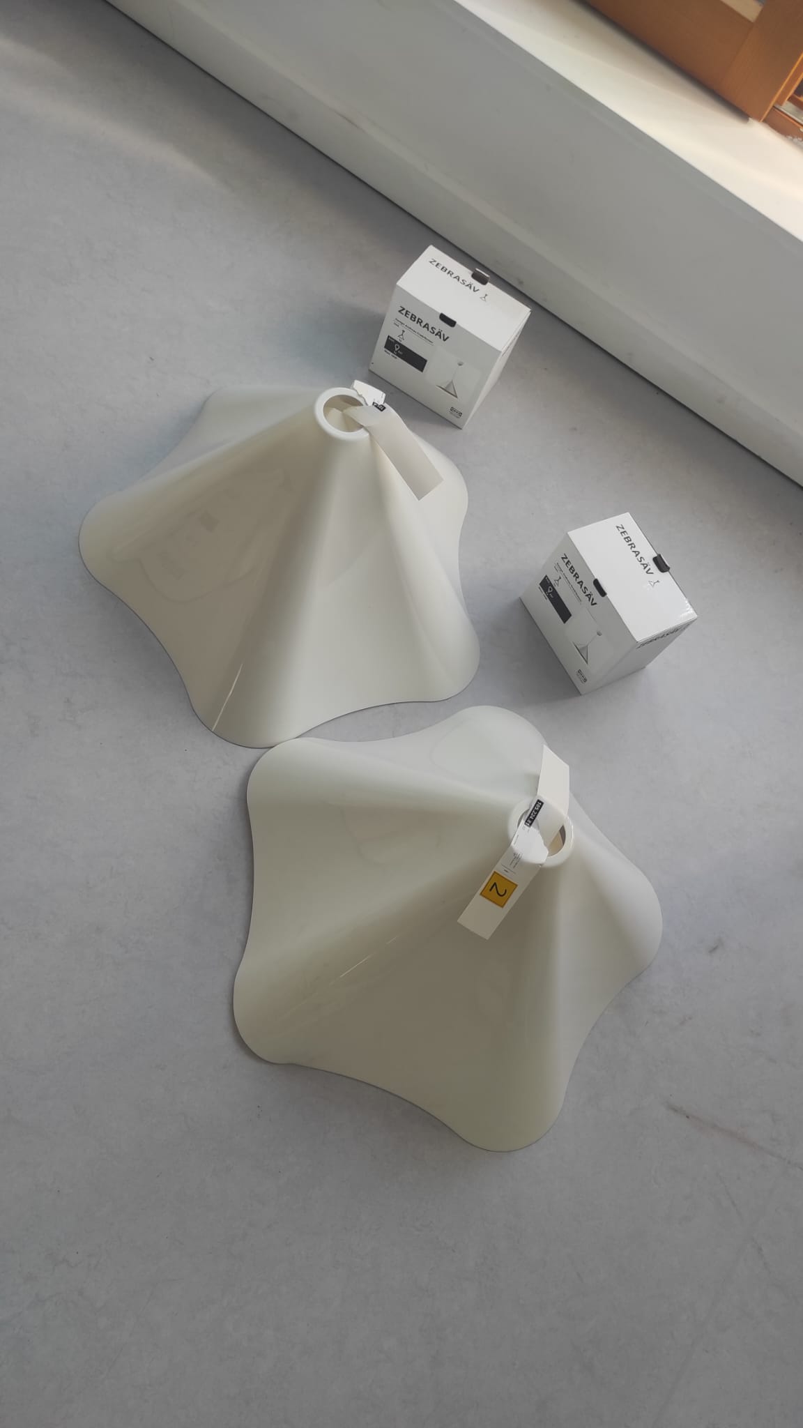  Abat-jours en plastique (IKEA)