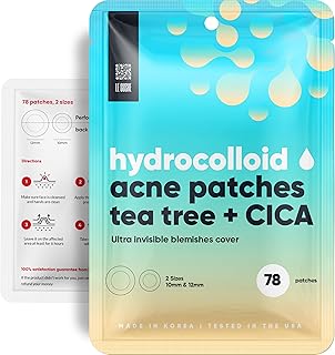 Hydrocolloid Acne Patches Tea Tree + CICA