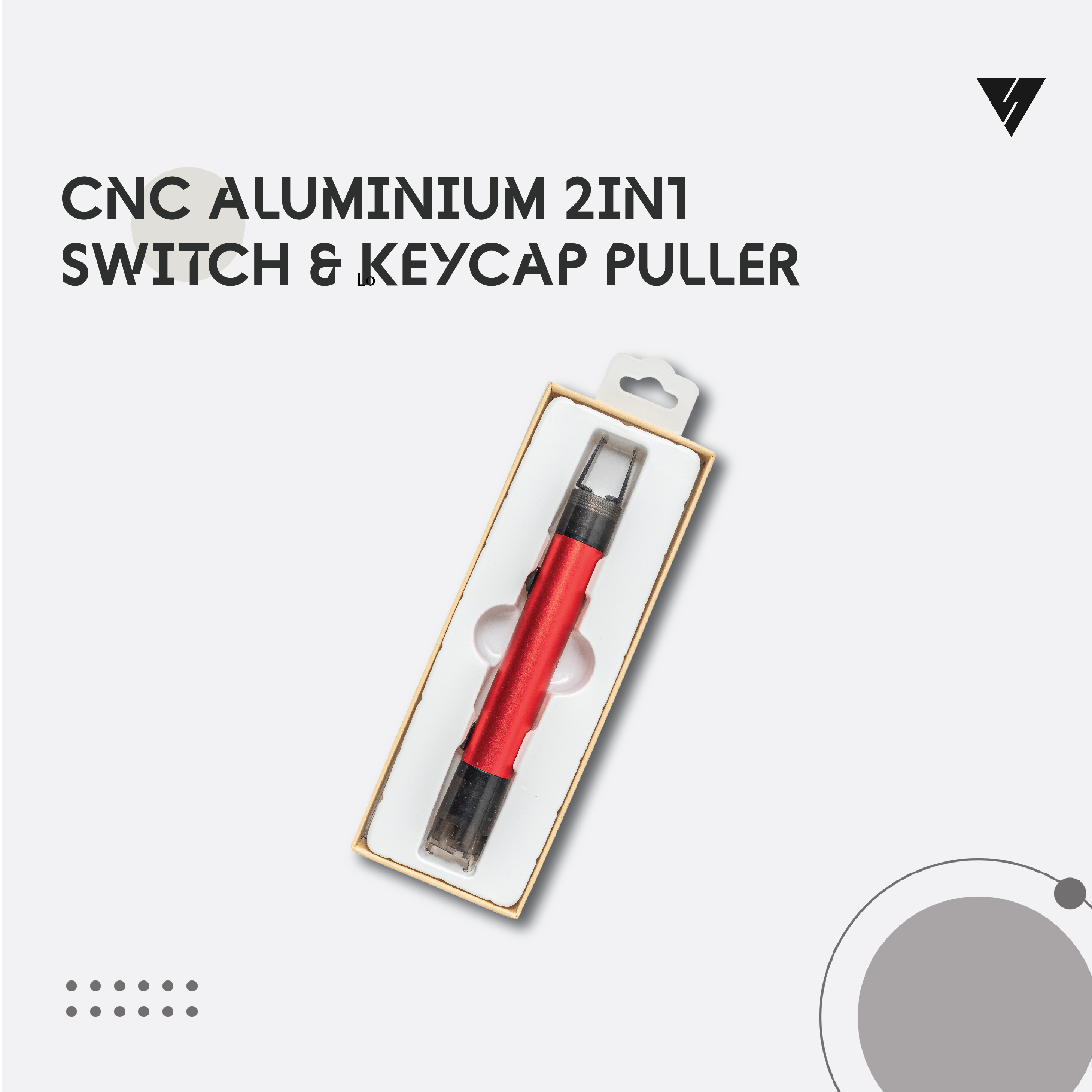 VortexSeries Cnc Aluminium 2in1 Switch & Keycap Puller