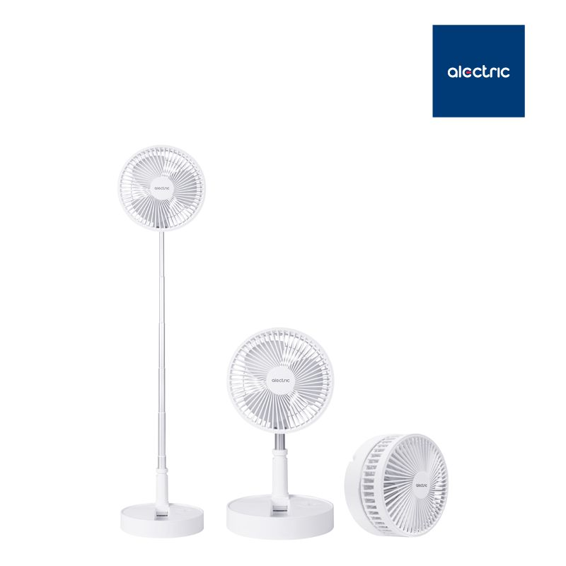 Alectric พัดลมพกพาไร้สาย รุ่น PF1 - รับประกัน 3 ปี