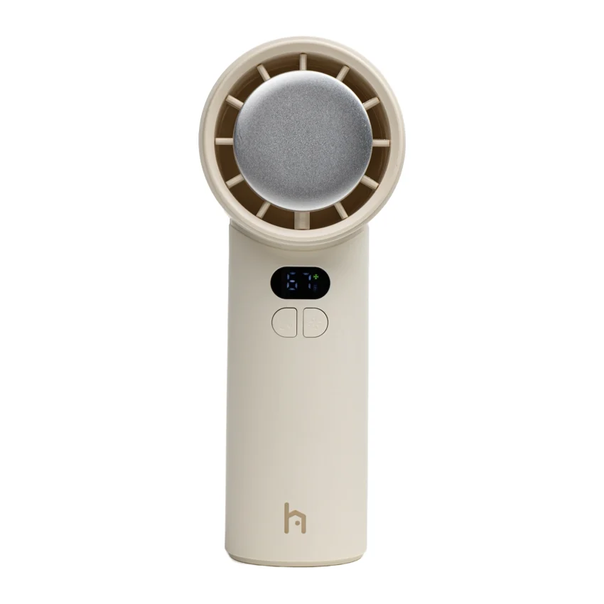 พัดลมพกพาทำความเย็น Handheld Fan Pro With Cooling Pad