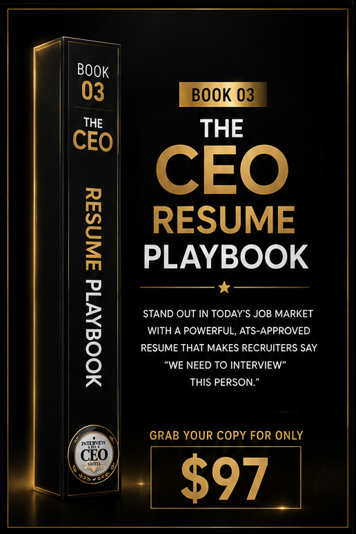 The CEO Resume Playbook
