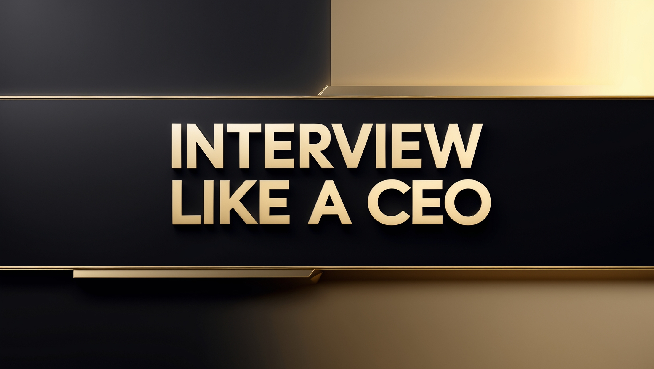 Interview Like a CEO – 3-Session Confidence Builder