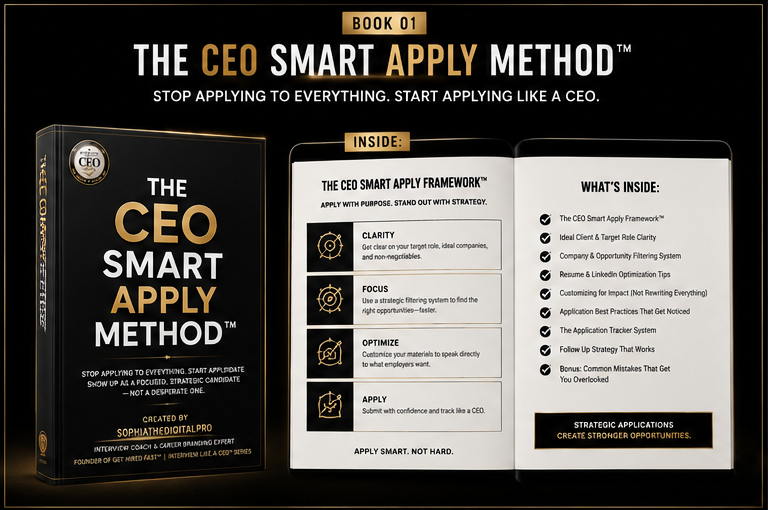 The CEO Smart Apply Method™