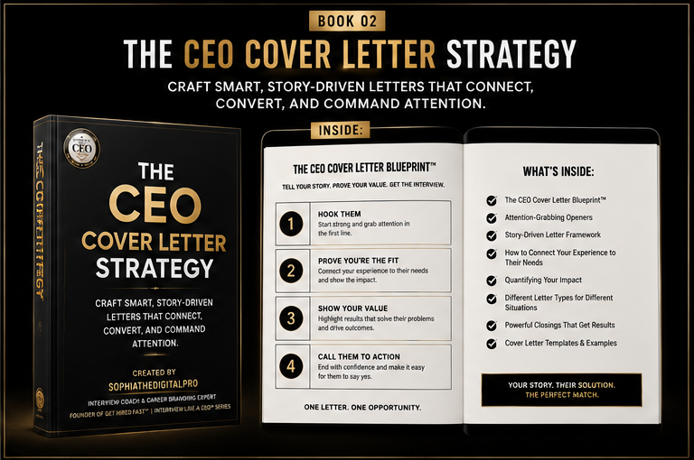 The CEO Cover Letter Strategy