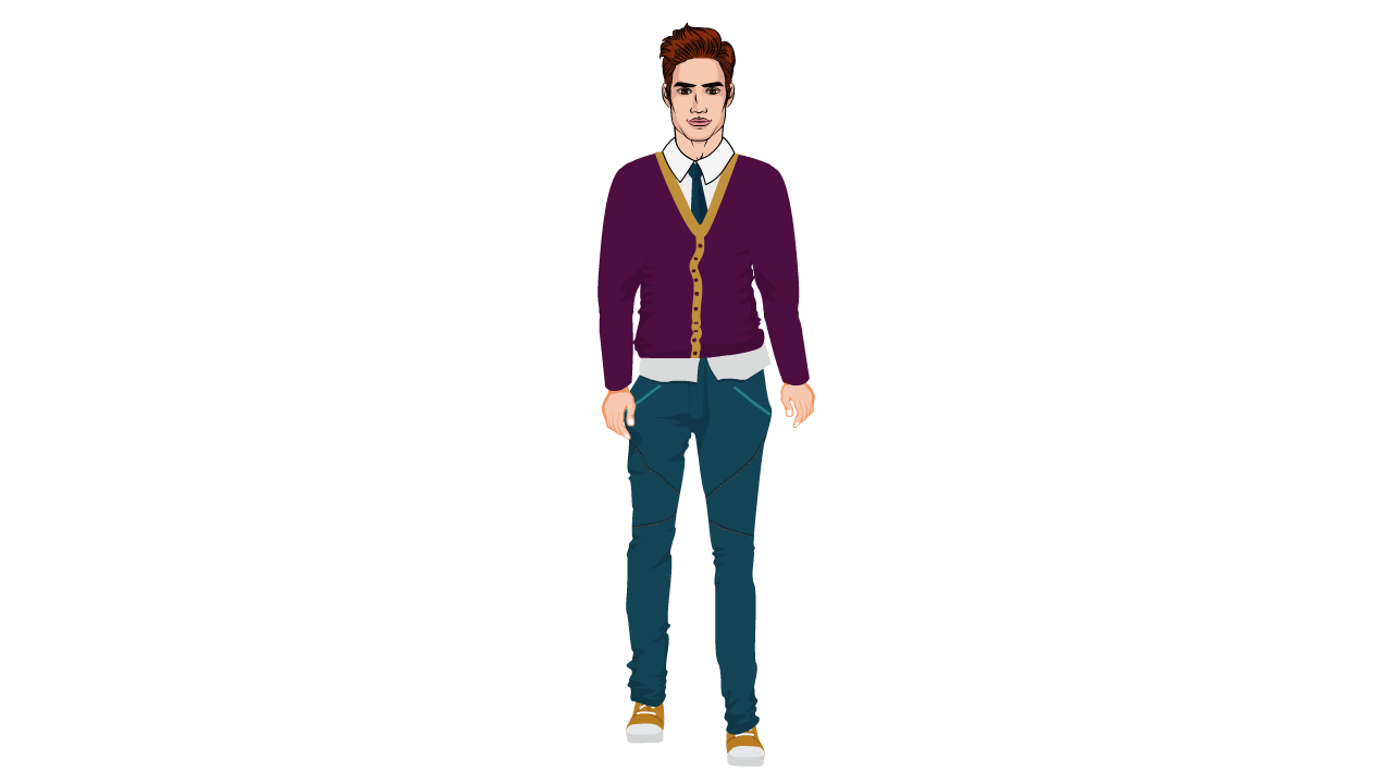 2D Young Man Character (MAN001)